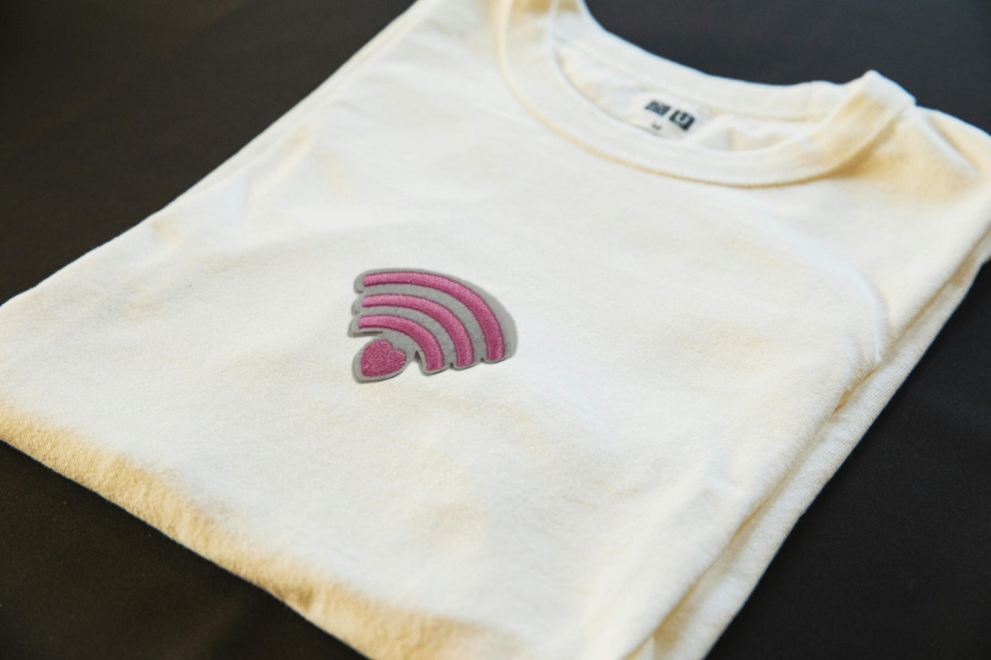 Love Wifi Signal Iron-On Patch | Jackets & Hoodies