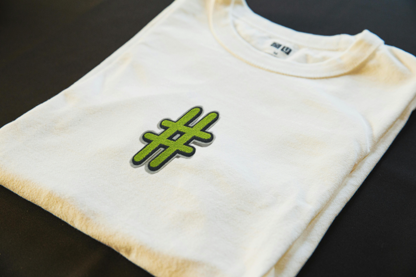 Hashtag Iron-On Patch | Streetwear & Jackets