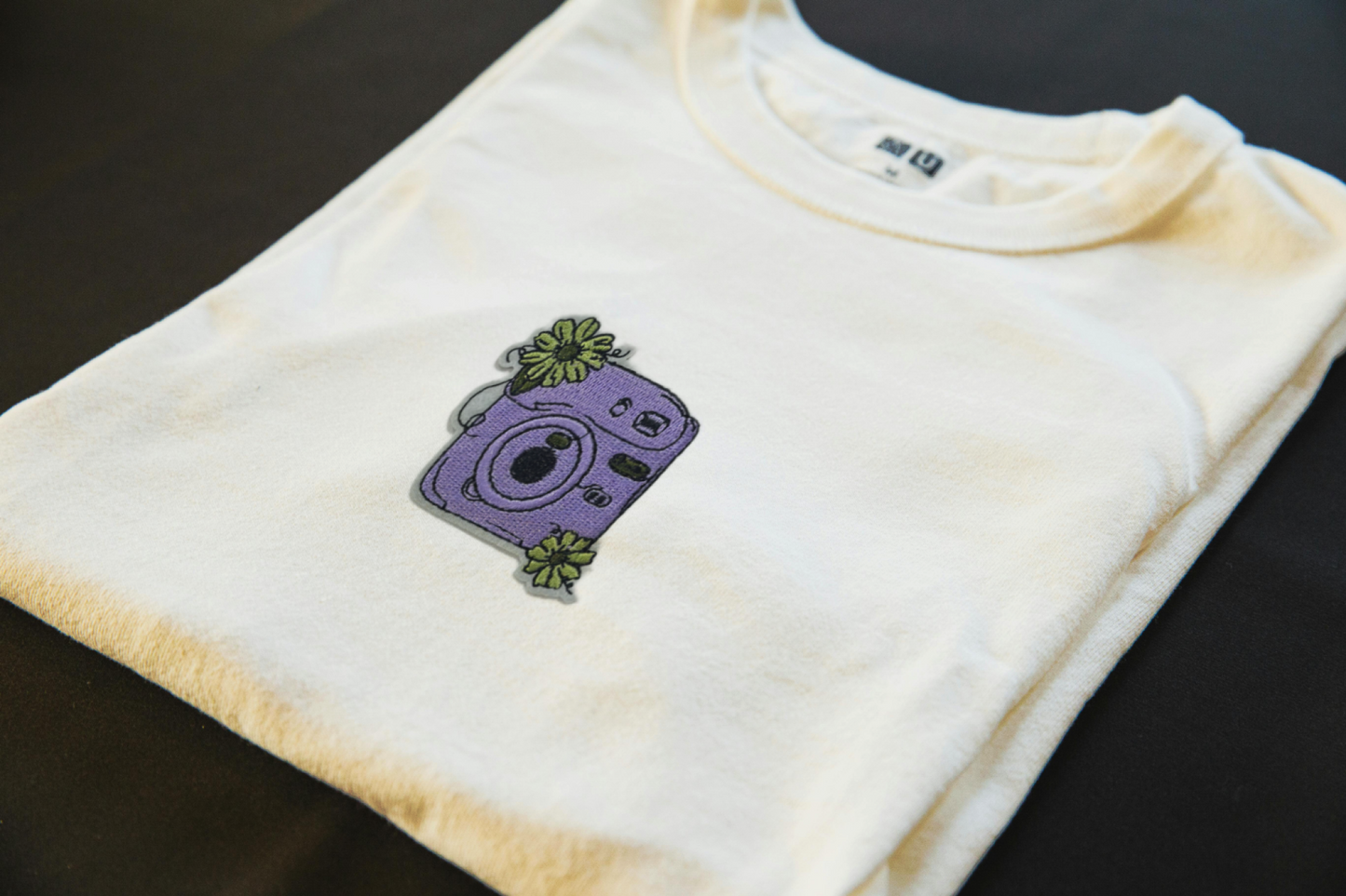 Retro Camera Iron-On Patch | Hoodies & Denim