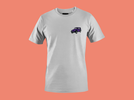 Purple Jeep Iron-On Patch | Jackets & Hoodies