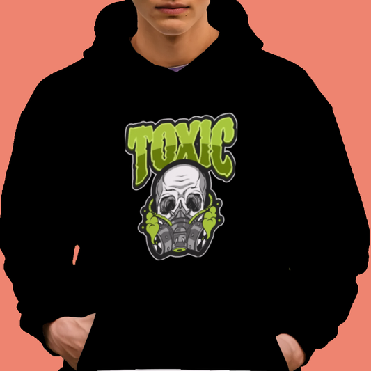 Toxic Mask Skull DTF Transfer