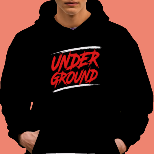 Underground Red Brush DTF Transfer