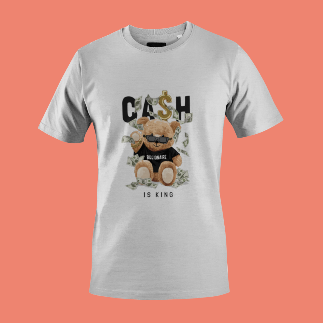 Cash is King Bear DTF Transfer