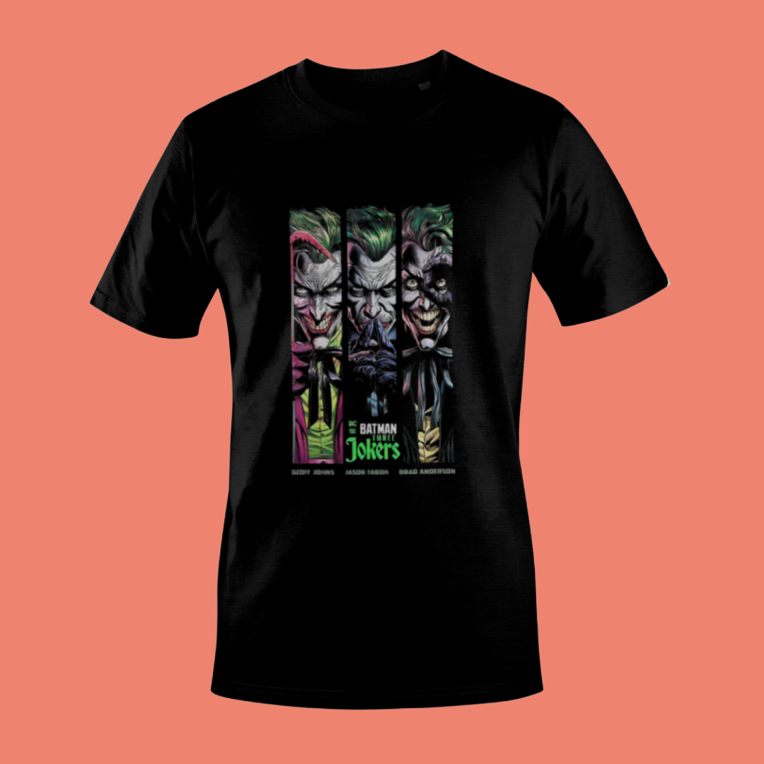 Three Jokers Comic DTF Transfer