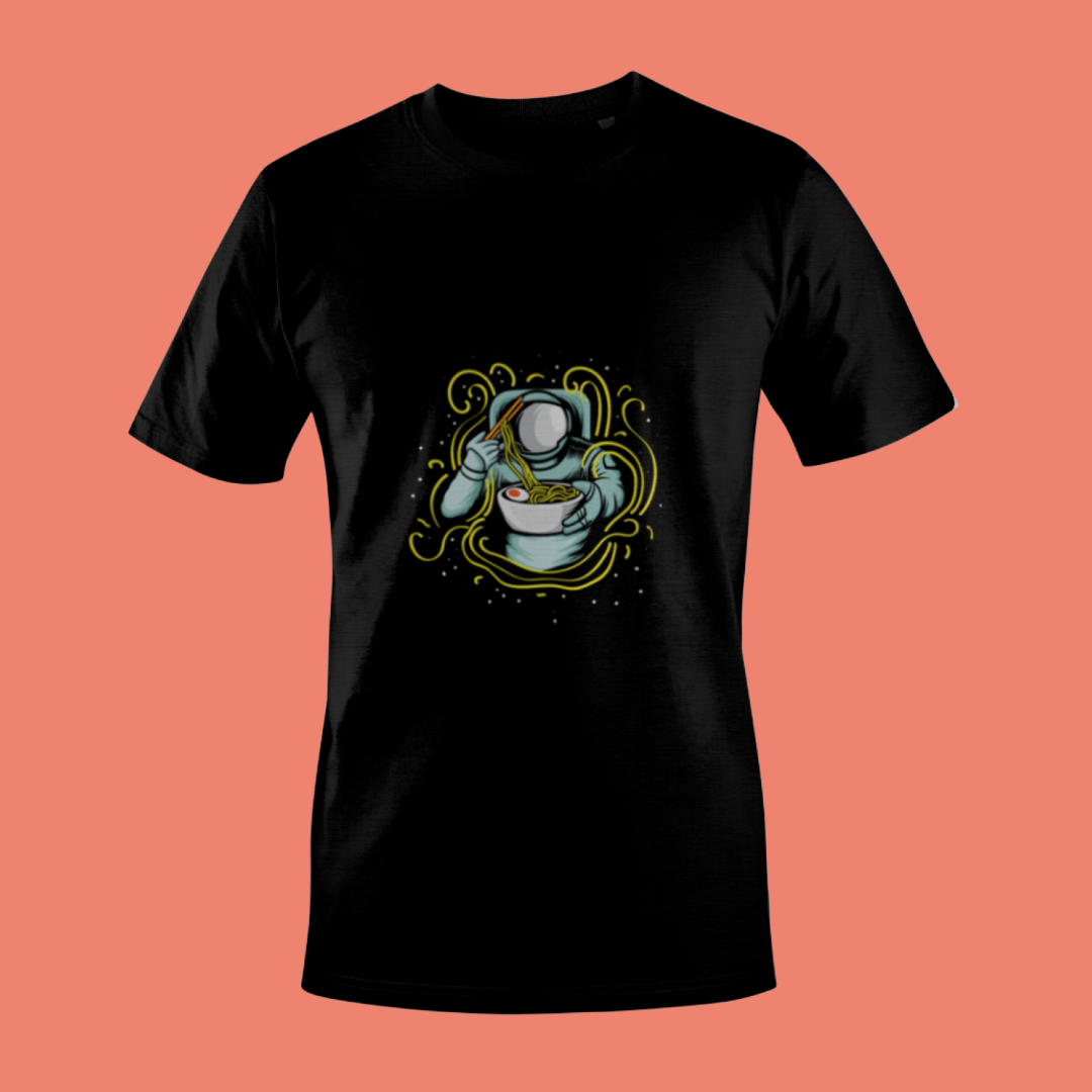 Noodle Astronaut DTF Transfer