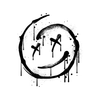 Graffiti Smiley DTF Transfer