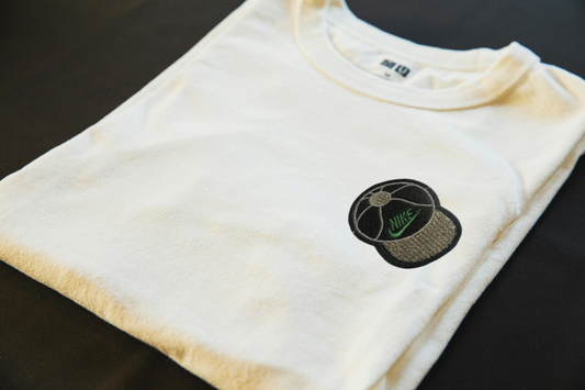 Basketball Cap iron-on embroidered patch - Patch-Up India - angle 2