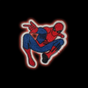 Web Slinger iron-on embroidered patch - Patch-Up India