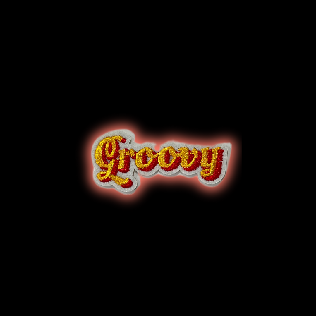 Groovy Iron-On Patch | Jackets & Hoodies