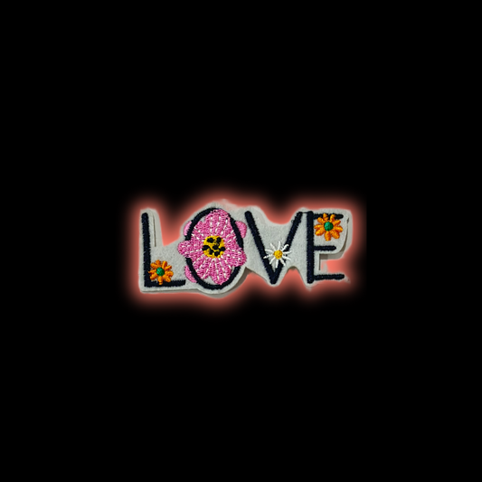 Love Bloom Iron-On Patch | Jackets & Hoodies