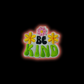 Be Kind Blooms Iron-On Patch | Jackets & Hoodies