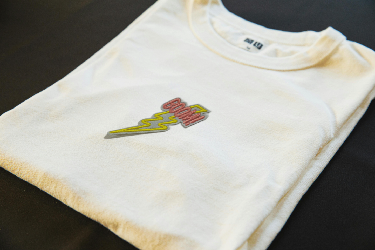 Boom Bolt Iron-On Patch | Jackets & Hoodies