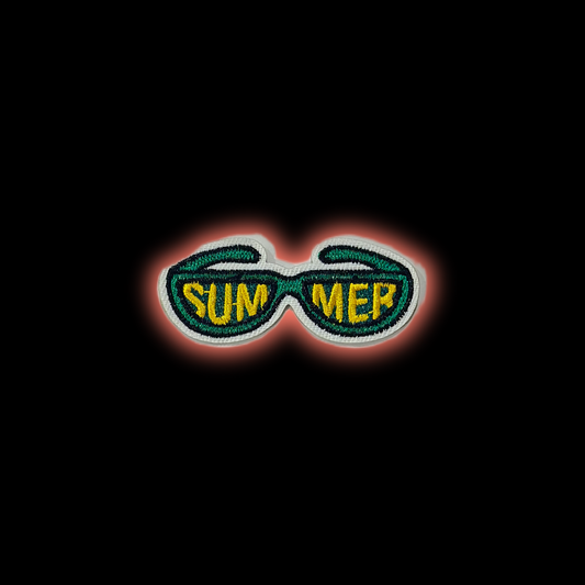 Summer Shades Iron-On Patch | Jackets & Hoodies