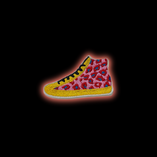 Leopard Sneaker Iron-On Patch | Jackets & Hoodies