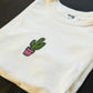 Cactus Pot Iron-On Patch | Jackets & Hoodies