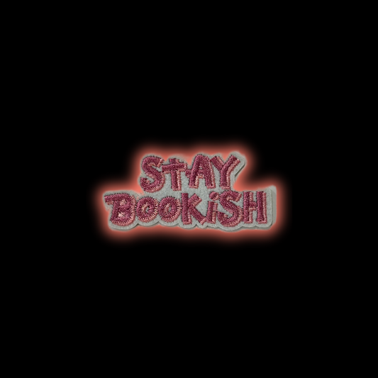 Stay Bookish Iron-On Patch | Jackets & Hoodies