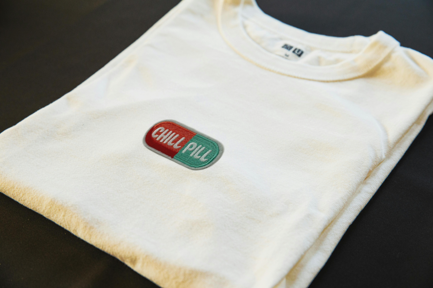 Chill Pill Iron-On Patch | Jackets & Hoodies