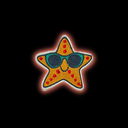 Cool Star Iron-On Patch | Jackets & Hoodies