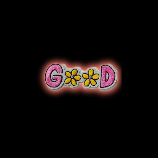 Good Mood Daisies Iron-On Patch | Jackets & Hoodies