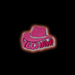 Yeehaw Hat Iron-On Patch | Jackets & Hoodies