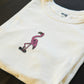 Flamingo Chill Iron-On Patch | Jackets & Hoodies