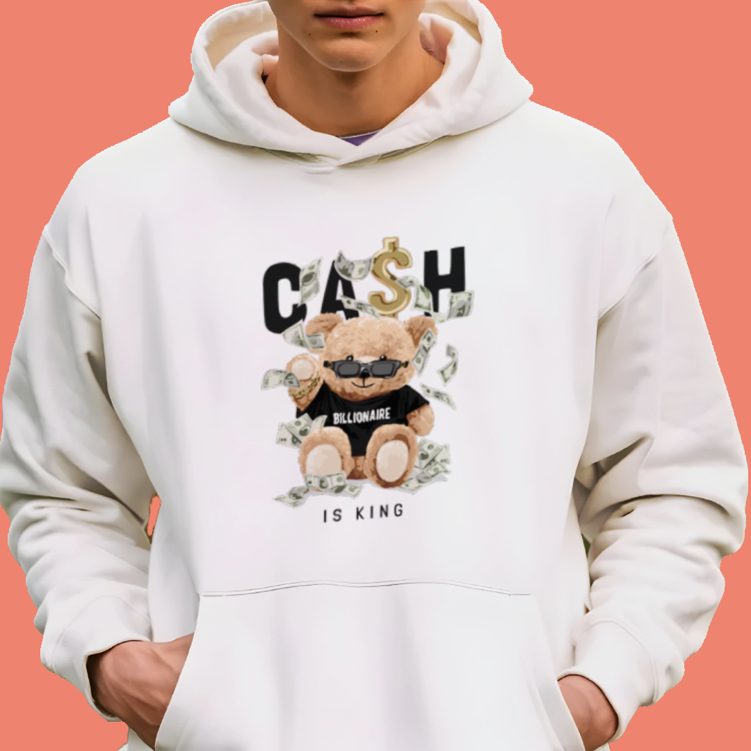 Cash is King Bear DTF Transfer