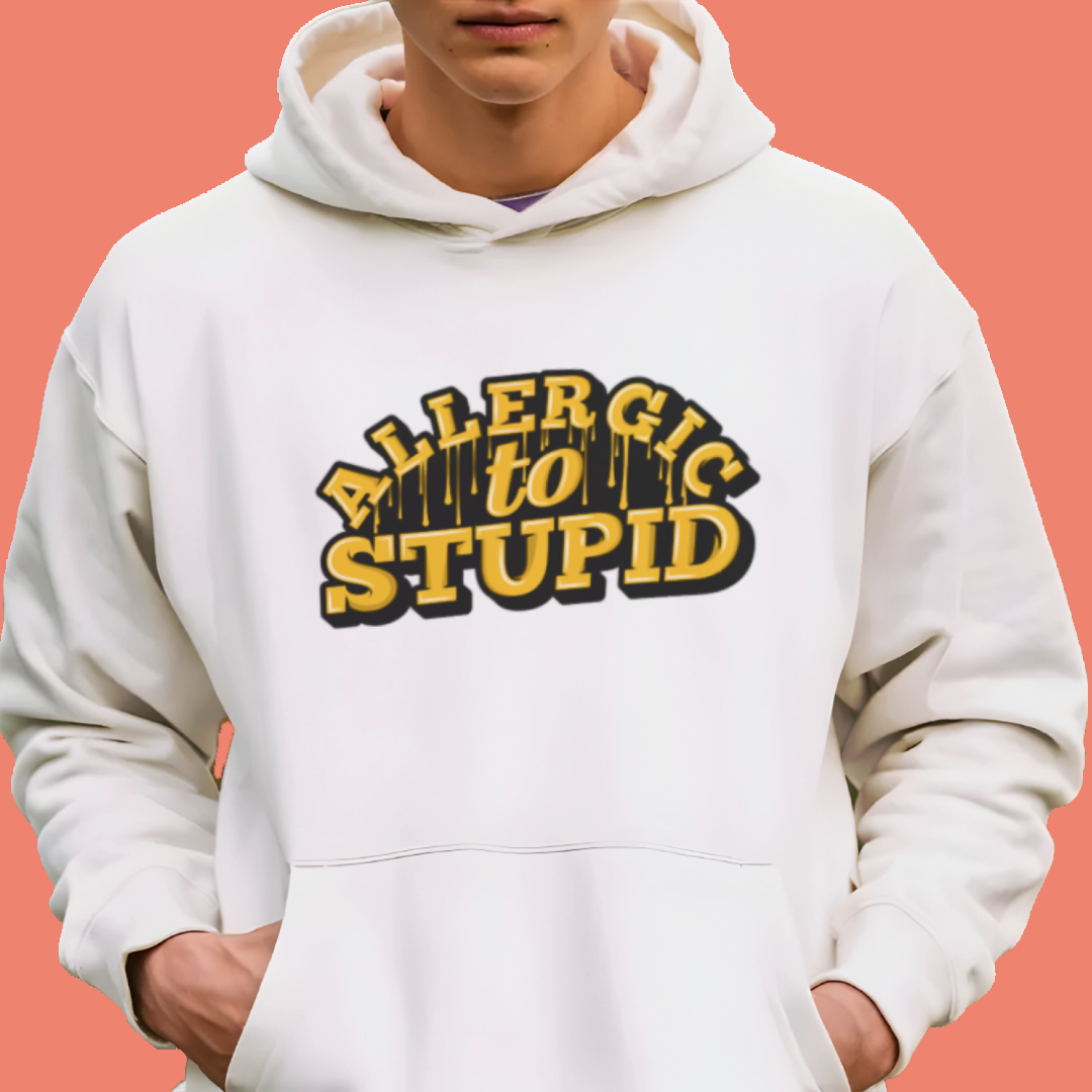 Allergic to Stupid DTF Transfer