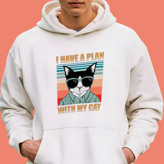 Cat Plan Sunglasses DTF Transfer