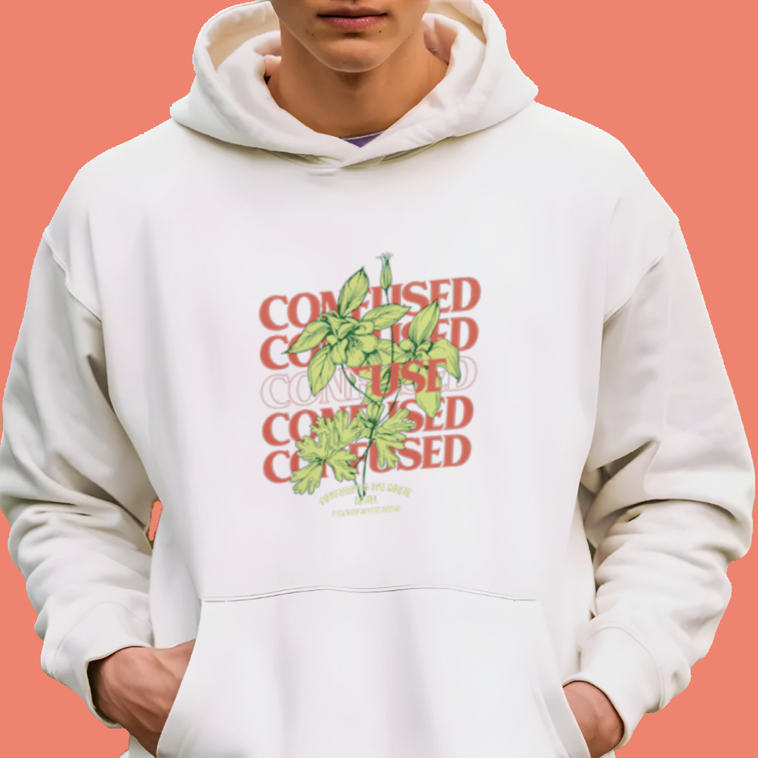Confused Botanical DTF Transfer