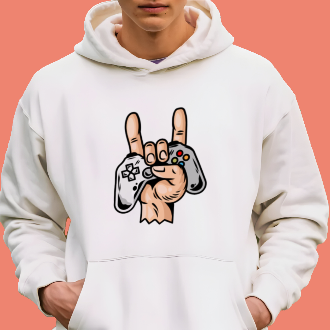 Gamer Rock Hand DTF Transfer