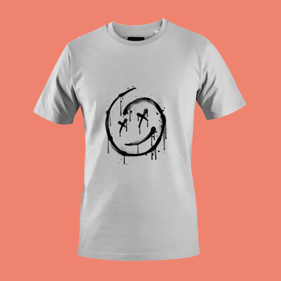 Graffiti Smiley DTF Transfer