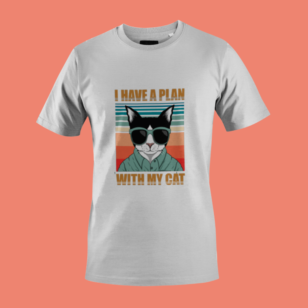 Cat Plan Sunglasses DTF Transfer