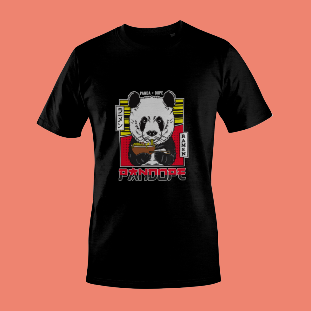 Ramen Panda Vibes DTF Transfer