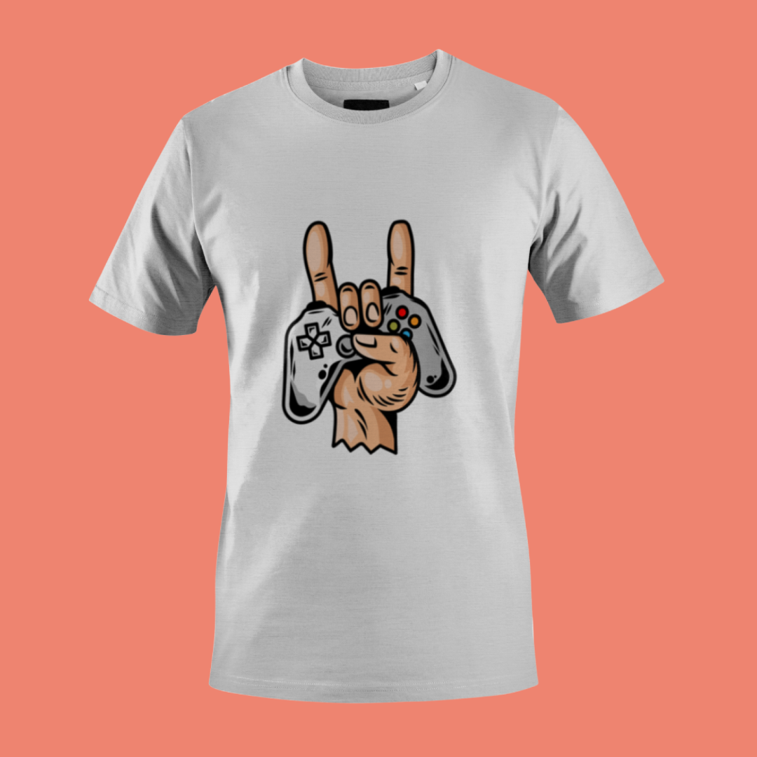 Gamer Rock Hand DTF Transfer