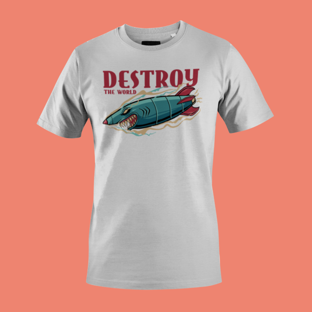 Destroy The World Missile DTF Transfer