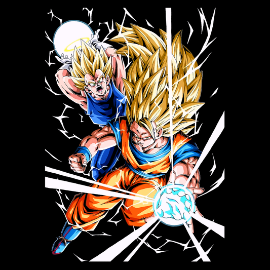 Saiyan Duo Power DTF Transfer