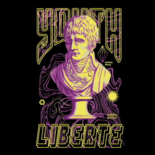 Youth Liberty Retro Bust DTF Transfer