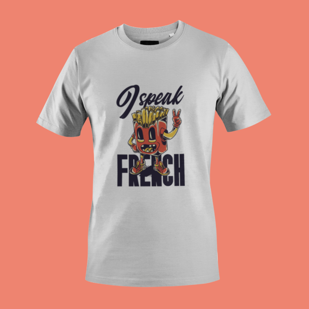 I Speak French Fries DTF Transfer