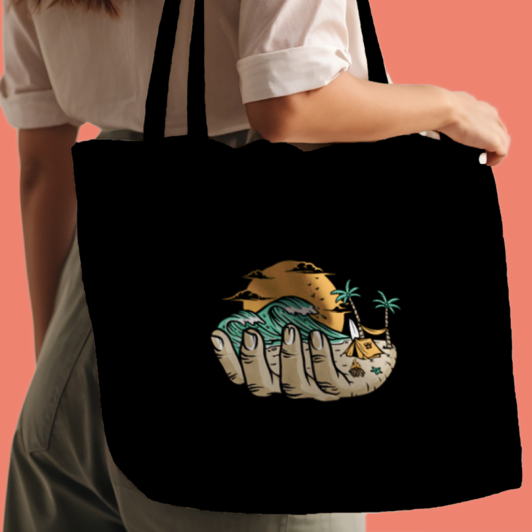 Handcrafted Beach DTF Transfer