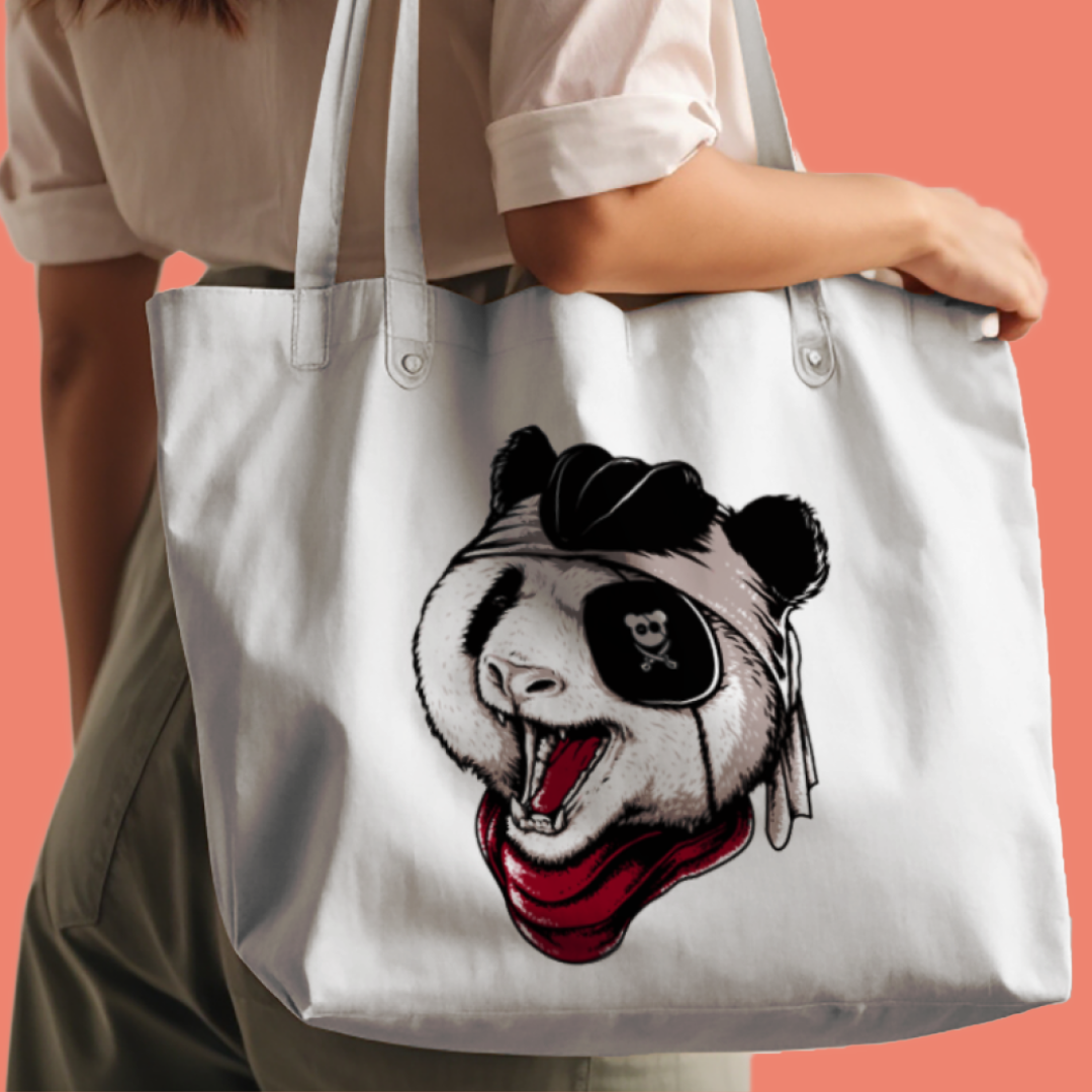 Pirate Panda DTF Transfer