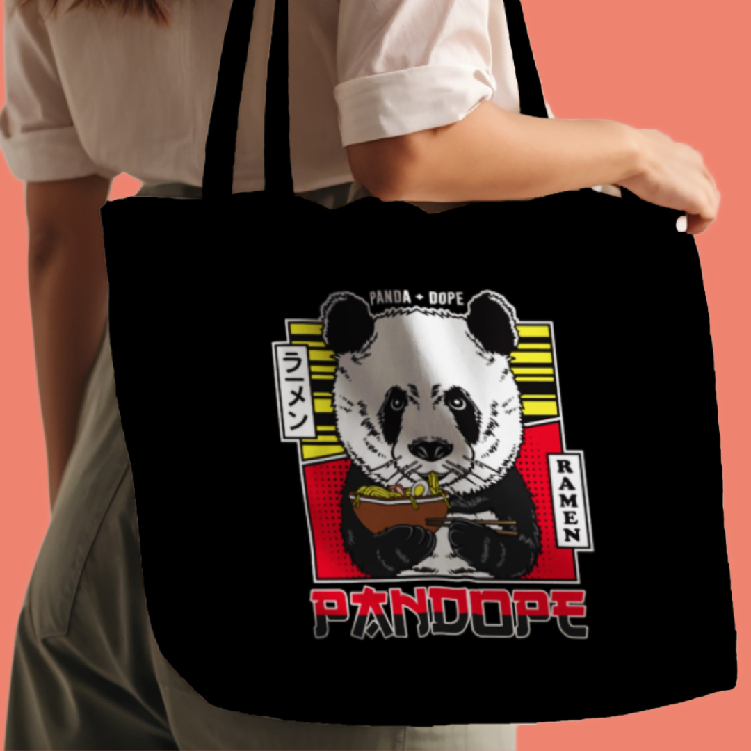 Ramen Panda Vibes DTF Transfer