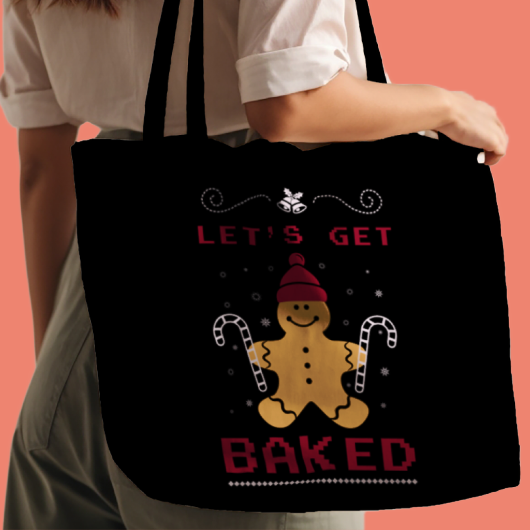 Let’s Get Baked Gingerbread DTF Transfer