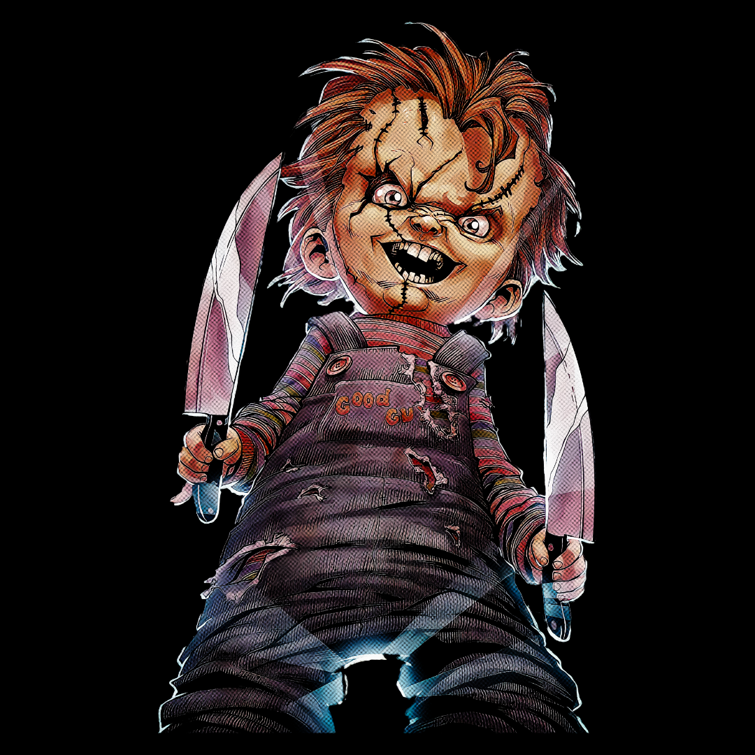 Chucky Killer Doll DTF Transfer