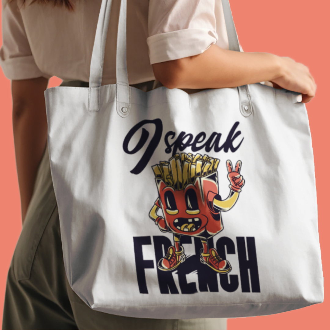 I Speak French Fries DTF Transfer
