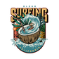 Aloha Surf Coconut DTF Transfer