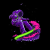 Neon Astronaut Surf DTF Transfer