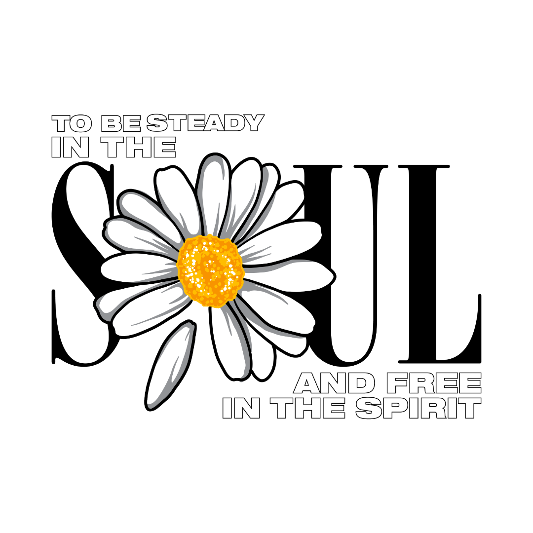 Soul Daisy Typography DTF Transfer