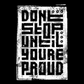 Don’t Stop Until Proud Typography DTF Transfer