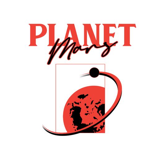 Planet Mars DTF Transfer