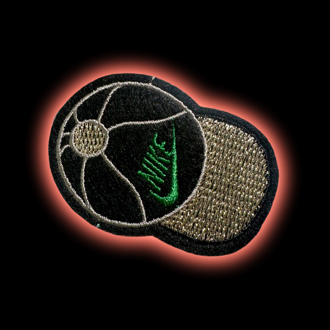 Basketball Cap iron-on embroidered patch - Patch-Up India
